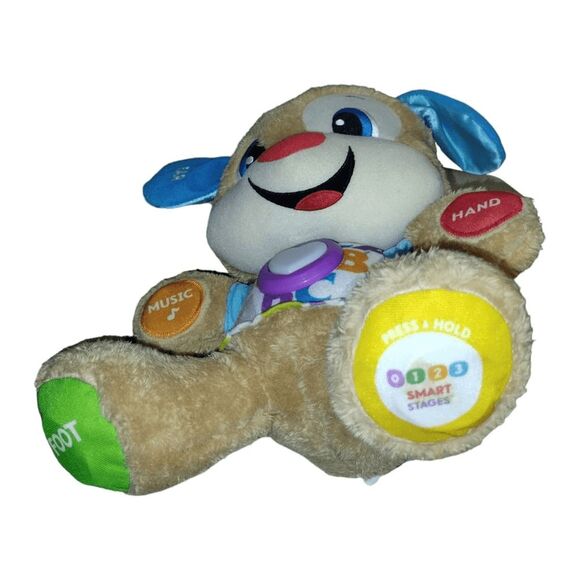 Fisher Price Laugh & Learn Smart Stages Puppy Dog Educational Learning Plush Toy - Picture 3 of 5